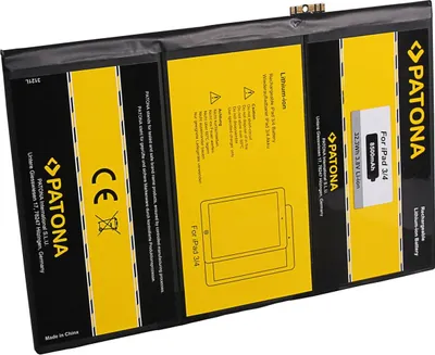 Obrázok produktu pre Batéria f. Apple IPAD3 4 Ipad 3 Ipad 4 od PATONA