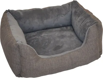 Produktbild von Hundebett / Katzenbett Gr. 60 x 48 cm , Fb. dark gray , Hundekorb / Katzenkorb