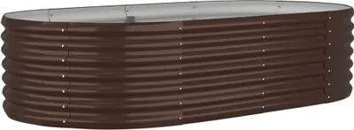 Immagine prodotto di Letto Giardino Acciaio Zincato 152x80x36cm Marrone
