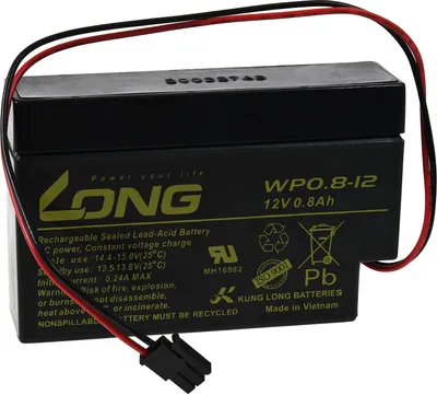 Produktbild von KungLong Bleiakku WP0.8-12H Molex-Stecker für Heim & Haus Rolladen