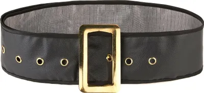 Produktbild von Piraten-Gürtel Kostümzubehör schwarz-gold 114 cm - Einheitsgröße