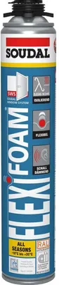 Produktbild von Pistolenschaum Montageschaum Flexi Foam - B2 750 ml blau SOUDAL