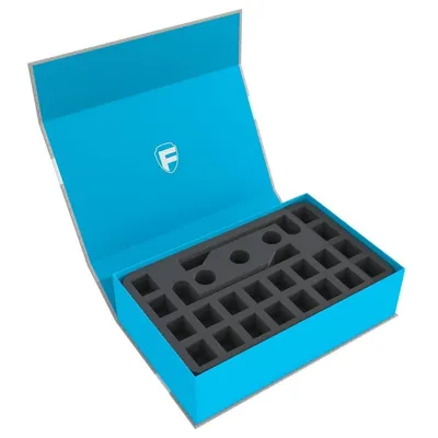 Produktbild von Magnetbox Blau für Subbuteo – Aufbewahrung für 4 Teams
