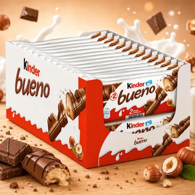Immagine prodotto di Ferrero 120985005 Schokofiegel Bueno 30 Stück x 43 g