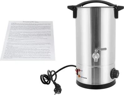 Immagine prodotto di Scioglitore di cera, capacità 10 L, potenza 1800 W, argento