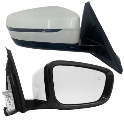 Image de Rétroviseur extérieur droit BILMAX de remplacement pour BMW Série 3 G20 G21 G80 2017-2023 Réglable électriquement, rabattable électriquement, clignotant, chauffant, mémoire