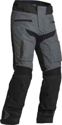 Produktbild von Lindstrands Myrtorp wasserdichte Motorrad Textilhose, grau/schwarz, 52