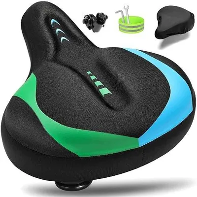 Zdjęcie produktu dla Siodełko rowerowe żelowe ergonomiczne amortyzacja dla mężczyzn kobiet