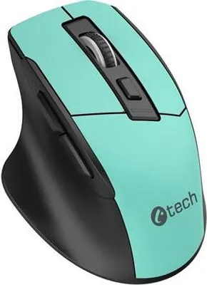 Immagine prodotto di Mouse per computer C-Tech Ergo WLM-05 ottico/ 6 pulsanti/ 1600DPI - nero/ verde