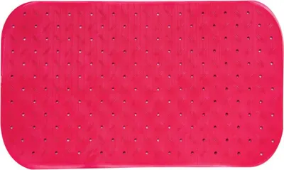 Produktbild von MSV Rutschfeste Dusch-/Badematte Bad - Gummi - fuchsia pink - 36 x 65 cm