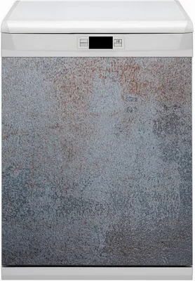 Produktbild von Dekorative Magnetmatte Küche Geschirrspüle 60x70 cm Magnet für Spülmaschine - Motiv Beton