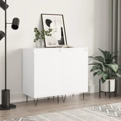 Obrázok produktu pre vidaXL Príborníky 2 ks. Biele 40x35x70 cm odvodený drevený výrobok