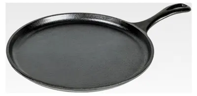 Produktbild von Gussgrill, rund, 26,7 cm, schwarz