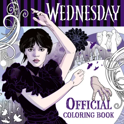 Produktbild von Wednesday: Official Coloring Book