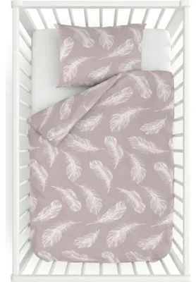 Produktbild von Baby-Baumwollbettwäsche Shelby Beige