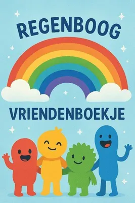 Produktbild von Freundebuch für 32 Freunde, gestaltet mit Regenbogenmotiven