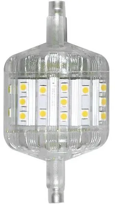 Produktbild von LightMe LED Leuchtmittel Stabform 78mm 5W R7s 400lm warmweiß 3000K 240°