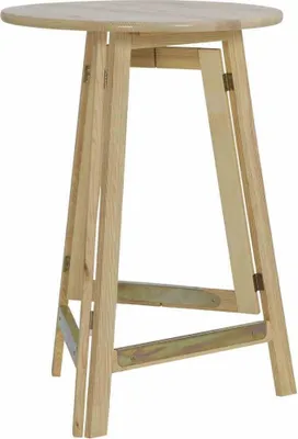 Produktbild von Stehtisch >Kiefernholz< in natur, Kiefernholz - 78x111x78cm (BxHxT)
