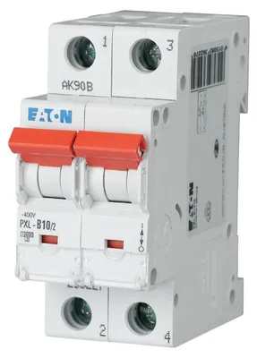 Immagine prodotto di Interruttore automatico Eaton, 10 A, 2p, caratteristica: C 236285
