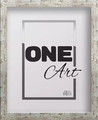 Produktbild von FramesFactory RMDF HEKLA/BS Bilderrahmen Hekla Vintage White Wash 24x30 cm