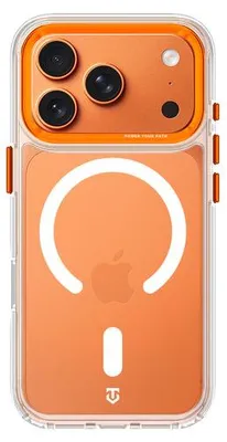 Zdjęcie produktu dla Etui ochronne MagForce 2.0, wzmocnione, dla iPhone 17 Pro/18 Pro, kolor pomarańczowy