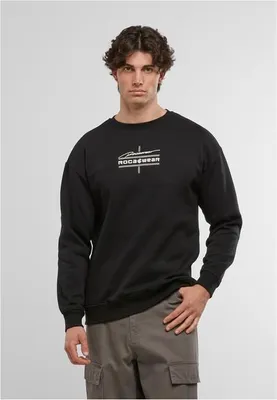 Immagine prodotto di Felpa da uomo Rocawear Gravesend Crewneck nera - XXL