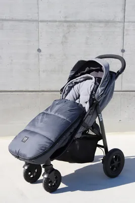 Produktbild von Kaiser, 6576424 Thermo Fleece Universal Kinderwagen Fußsack LUKKY, anthracite