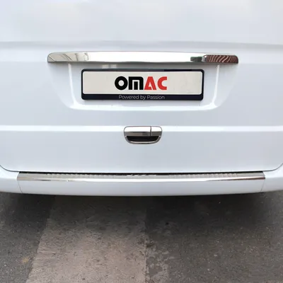 Zdjęcie produktu dla Zderzak ochronny do Mercedes Vito W639 2003-2014 szczotkowany chrom