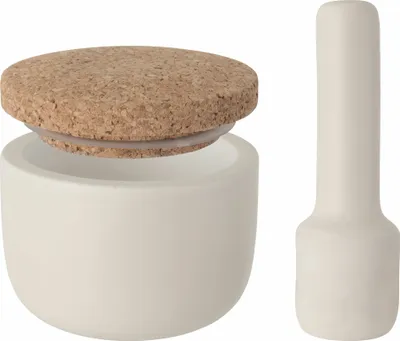 Obrázok produktu pre BERGHOFF Mažiar keramický s viečkom LEO 11 x 9 cm BF-3950032