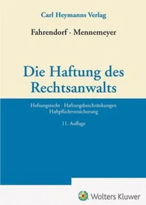 Immagine prodotto di Die Haftung des Rechtsanwalts