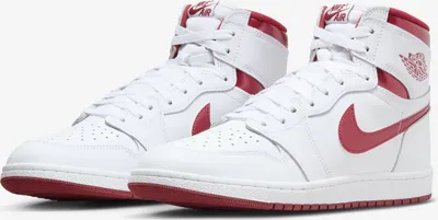 Produktbild von Nike Air Jordan 1 High '85 "Metallic Burgundy" Weiß/Rot, Größe: 46