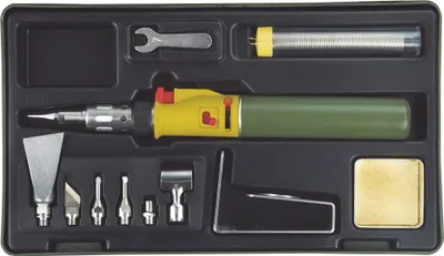 Produktbild von Proxxon Lätkolben/MICROFLAM Gaslätset MGS + Zubehör Flammtemperaturen 1.300°C