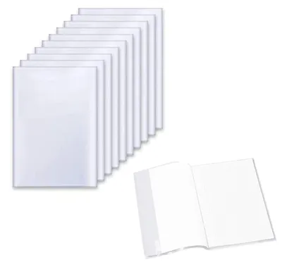Image de Solidchoice - 20 couvertures de protection transparentes A4, réutilisables
