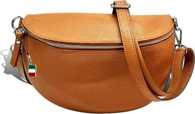 Produktbild von Florence Tasche Tragegurt passend tan hellbraun Leder Gürteltasche D2OTF825C