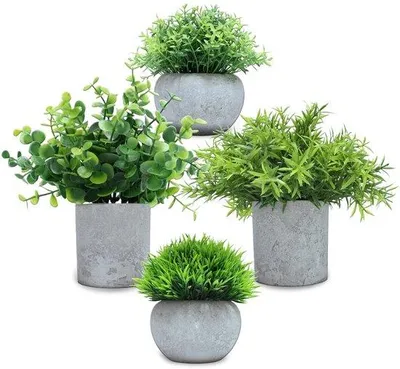 Produktbild von Kunstpflanzen Eukalyptus Rosmarin Dekoration klein