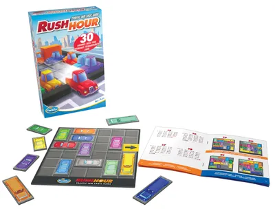 Produktbild von ThinkFun Rush Hour Rush Hour® Mitbringspiel - Denkspiel ab 8 Jahre