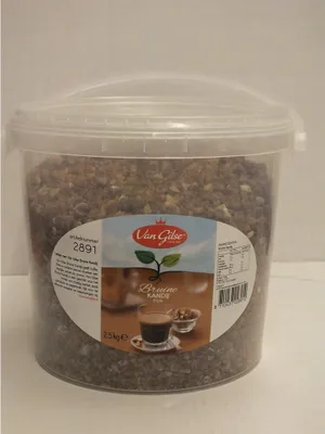 Produktbild von Van Gilse Braune Bonbons fein Eimer 2,5 Kilo