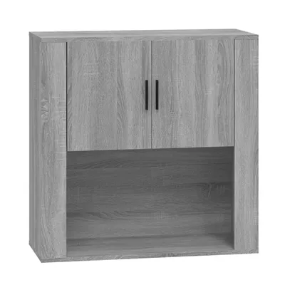 Immagine prodotto di vidaXL Armadio a muro grigio Sonoma 80x33x80 cm in materiale derivato dal legno