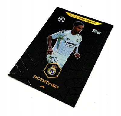 Produktbild von Match Attax 2025/26 Tcg Card No. Be 4 Rodrygo / Black Edge Edition
