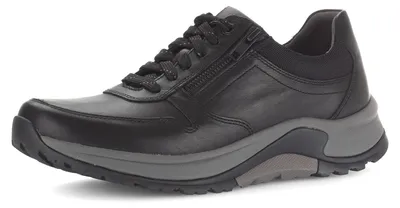 Zdjęcie produktu dla Gabor ROLLINGSOFT buty damskie - sportowe sznurowane buty sportowe czarne NOWOŚĆ