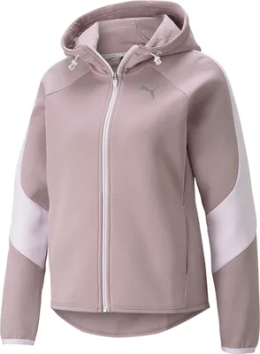Produktbild von PUMA Evostripe Kapuzenjacke Damen quail XS