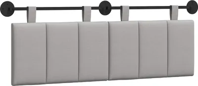 Produktbild von Kopfteil aus Stoff, hängend, 130x55x5 cm