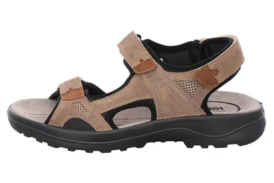 Produktbild von Jomos Liberta Sandalen in Übergrößen Braun  508604 845 3035 große Herrenschuhe