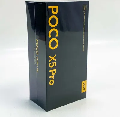 Produktbild von Xiaomi Poco X5 Pro 5G Smartphone 6GB/128GB 6.67" Display 5000mAh 67W Fast Charging Snapdragon 8 Gen 1(Black)