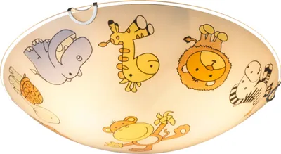 Produktbild von GLOBO Deckenleuchte Kinderzimmer Deckenlampe Kinderlampe Kinderleuchte 40607