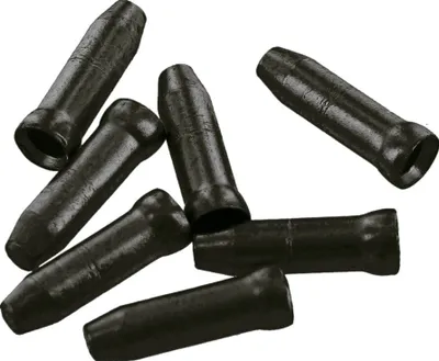 Produktbild von VAR 200 Stück Zugendkappen FR-01940 Schwarz 200 - saubere, geschützte Innenzu...
