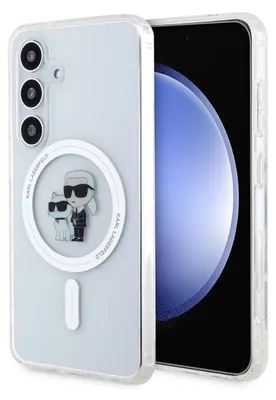 Obrázok produktu pre Karl Lagerfeld Iml Karl&Choupette Magsafe case pre Samsung Galaxy S24 - Transparent