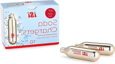 Productafbeelding van Sifon Cartridges - Soda Cartridges Bruiswater - Frisdrank Maken - Hervulbaar - 30 stuks - Zilver