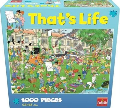 Image de Goliath That's Life Puzzle - Université - Puzzle 1000 pièces
