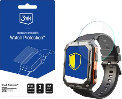 Produktbild von 3mk Display Hybridglas Watch Protection für Rubicon RNCF27 - 3mk Watch Protection FlexibleGlass 0,2mm (3 Stück)